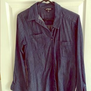 Express women’s jean button down
